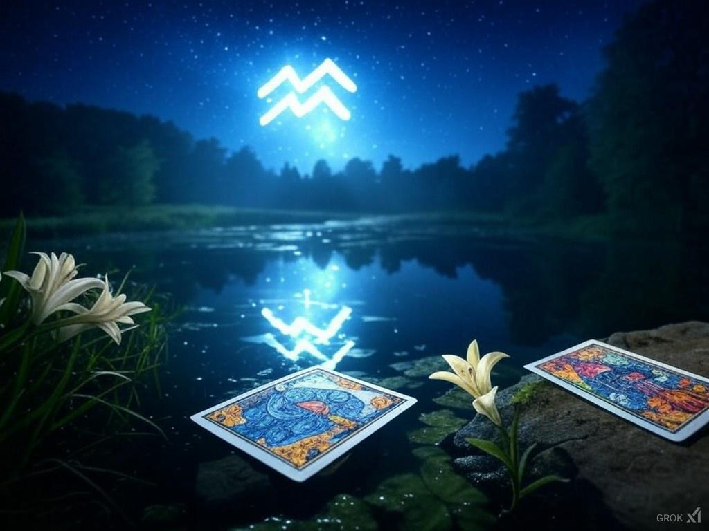 Daily Tarot for Aquarius on:  January 7 – Peer into your future